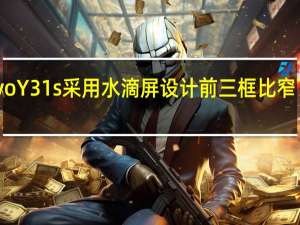 vivoY31s采用水滴屏设计 前三框比窄下巴略宽