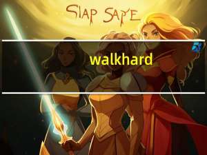 walk hard