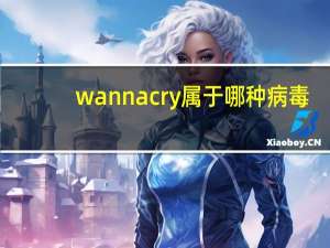wanna cry属于哪种病毒（wanna cry）