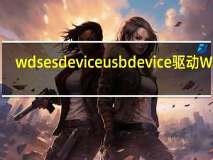wd ses device usb device驱动 Win7/Win10版（wd ses device usb device驱动 Win7/Win10版功能简介）