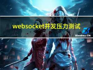 websocket并发压力测试（websocket是什么）