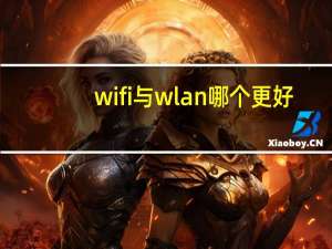 wifi与wlan哪个更好（wlan和wifi的哪个好）