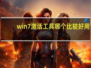 win7激活工具哪个比较好用