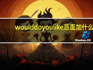 would do you like后面加什么