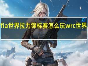 wrc7fia世界拉力锦标赛怎么玩 wrc世界拉力锦标赛