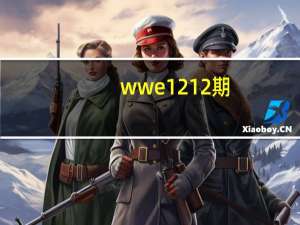 wwe1212期（wwe12）