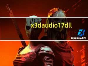 x3daudio1 7 dll