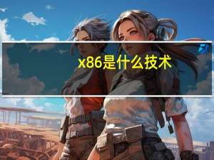 x86是什么技术（x86是什么意思）