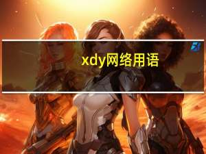 xdy网络用语（x-网络用语简介）