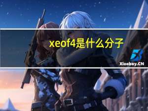 xeof4是什么分子