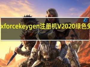 xforce keygen注册机 V2020 绿色免费版（xforce keygen注册机 V2020 绿色免费版功能简介）