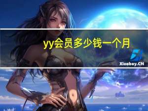 yy会员多少钱一个月（yy会员多少钱一个月）