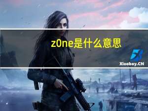 z0ne是什么意思