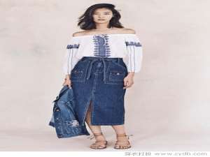 复古风格牛仔裙时尚高能必备