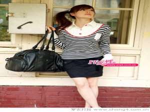 各种形状的条纹服装