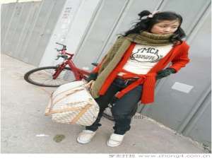 冬季韩国街头流行服饰
