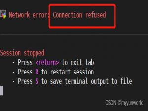 MobaXterm连接失败 无法连接sshd[11705]: refused connect from 218.63.94.206 (218.63.94.206)
