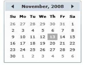 浅谈WPF中的Calendar日历控件