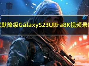 三星默默降级Galaxy S23 Ultra 8K视频录制功能