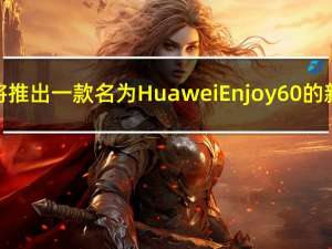 华为确认将推出一款名为Huawei Enjoy 60的新中端机型