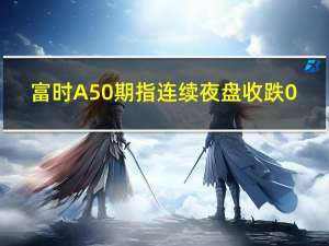 富时A50期指连续夜盘收跌0.14%报12574.000点