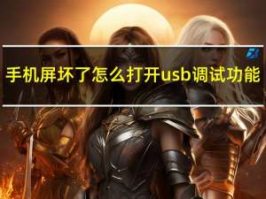 手机屏坏了怎么打开usb调试功能（手机屏坏了怎么打开usb调试）