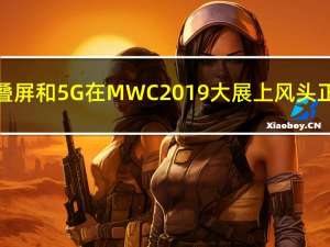 折叠屏和5G在MWC2019大展上风头正劲