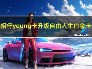 招行young卡升级自由人生白金卡（young卡是白金卡吗?）