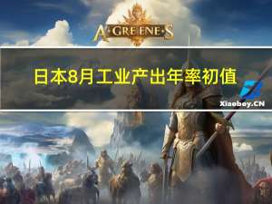 日本8月工业产出年率初值 -3.8%预期-4.60%前值-2.30%日本8月工业产出月率初值 0%预期-0.80%前值-1.80%
