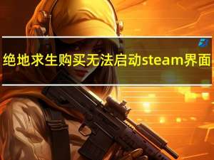 绝地求生购买无法启动steam界面（绝地求生购买）