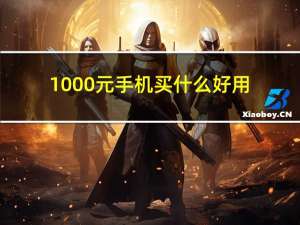 1000元手机买什么好用（1000元手机买什么好）