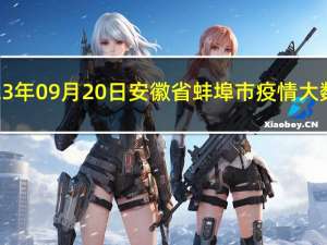 2023年09月20日安徽省蚌埠市疫情大数据-今日/今天疫情全网搜索最新实时消息动态情况通知播报