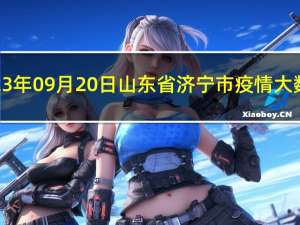 2023年09月20日山东省济宁市疫情大数据-今日/今天疫情全网搜索最新实时消息动态情况通知播报