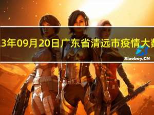 2023年09月20日广东省清远市疫情大数据-今日/今天疫情全网搜索最新实时消息动态情况通知播报