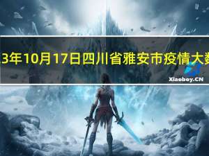 2023年10月17日四川省雅安市疫情大数据-今日/今天疫情全网搜索最新实时消息动态情况通知播报