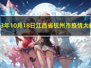 2023年10月18日江西省抚州市疫情大数据-今日/今天疫情全网搜索最新实时消息动态情况通知播报