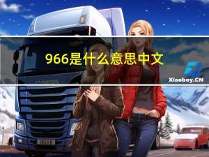 966是什么意思中文（966是什么意思）