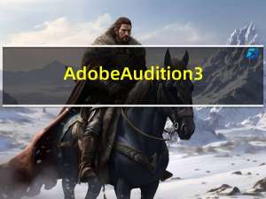 Adobe Audition 3.0 汉化特别优化版（Adobe Audition 3.0 汉化特别优化版功能简介）