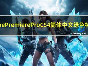 Adobe Premiere Pro CS4 简体中文绿色特别版（Adobe Premiere Pro CS4 简体中文绿色特别版功能简介）