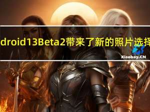 Android 13 Beta 2 带来了新的照片选择器