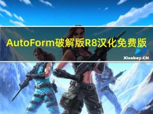 AutoForm破解版 R8 汉化免费版（AutoForm破解版 R8 汉化免费版功能简介）