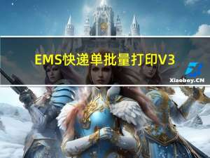 EMS快递单批量打印 V3.0 官方最新版（EMS快递单批量打印 V3.0 官方最新版功能简介）