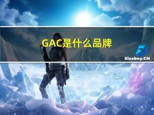 GAC是什么品牌（gac是什么牌子的汽车）