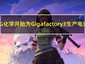 LG化学开始为Gigafactory 3生产电池