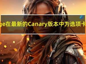 Microsoft Edge 在最新的 Canary 版本中为选项卡提供分屏视图