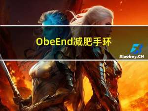 ObeEnd减肥手环（OBEE）
