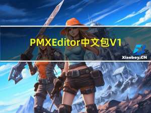 PMXEditor中文包 V1.1 绿色免费版（PMXEditor中文包 V1.1 绿色免费版功能简介）