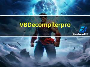 VB Decompiler pro(vb反汇编软件) V9.8 汉化破解版（VB Decompiler pro(vb反汇编软件) V9.8 汉化破解版功能简介）