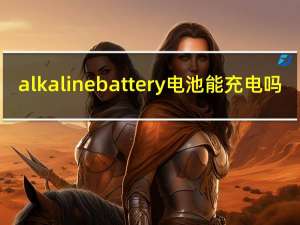 alkaline battery电池能充电吗