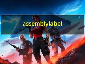 assembly label（assembly）